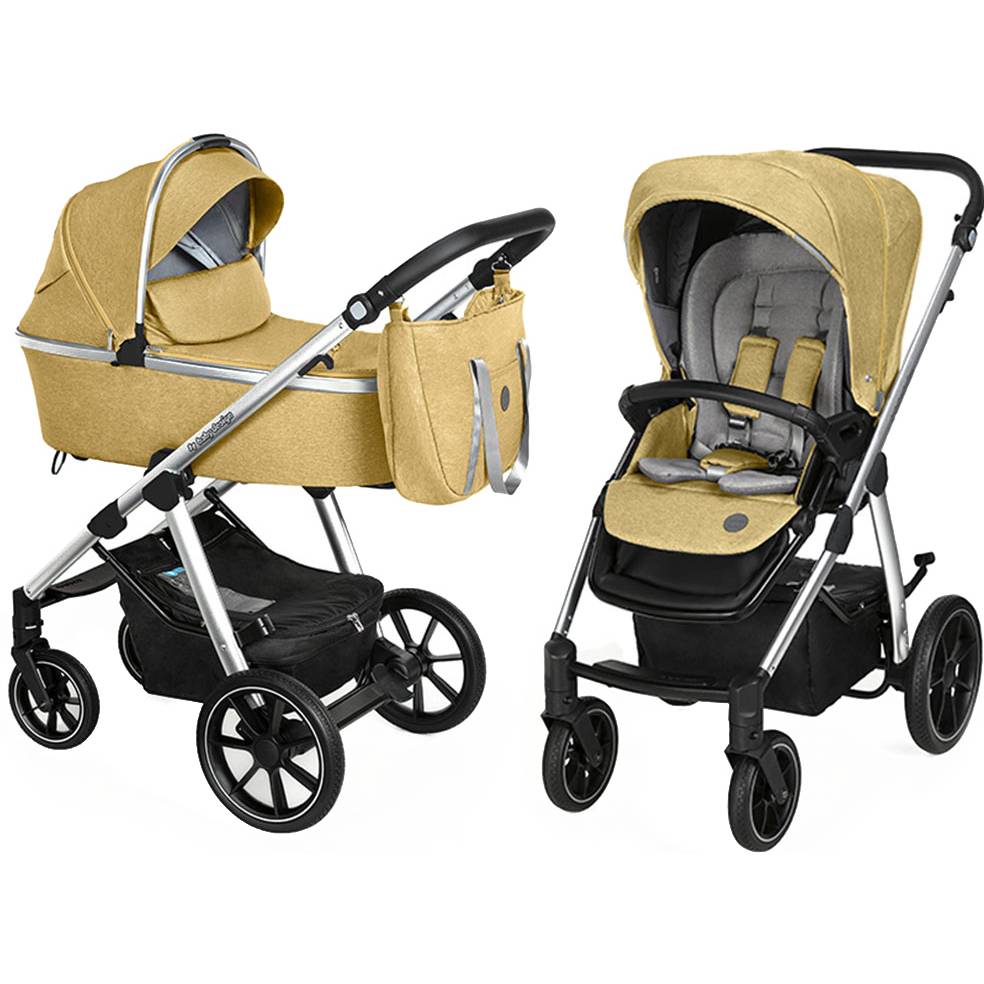 

Детская коляска BABY DESIGN BUENO 201 YELLOW (без вышивки), Коляска BUENO 201 YELLOW (без вышивки)