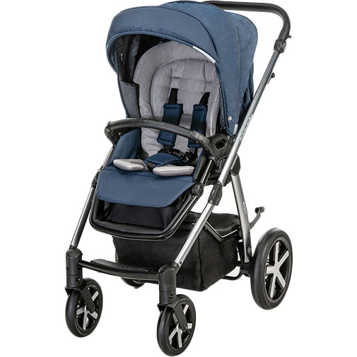 

Универсальная коляска 2 в 1 Baby Design Husky NR 103 Navy, Коляска Husky NR 103 NAVY