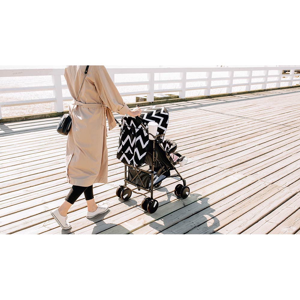 Прогулочная коляска Lionelo Elia Oslo (LO-ELIA OSLO BLACK/WHITE) Тип прогулочная