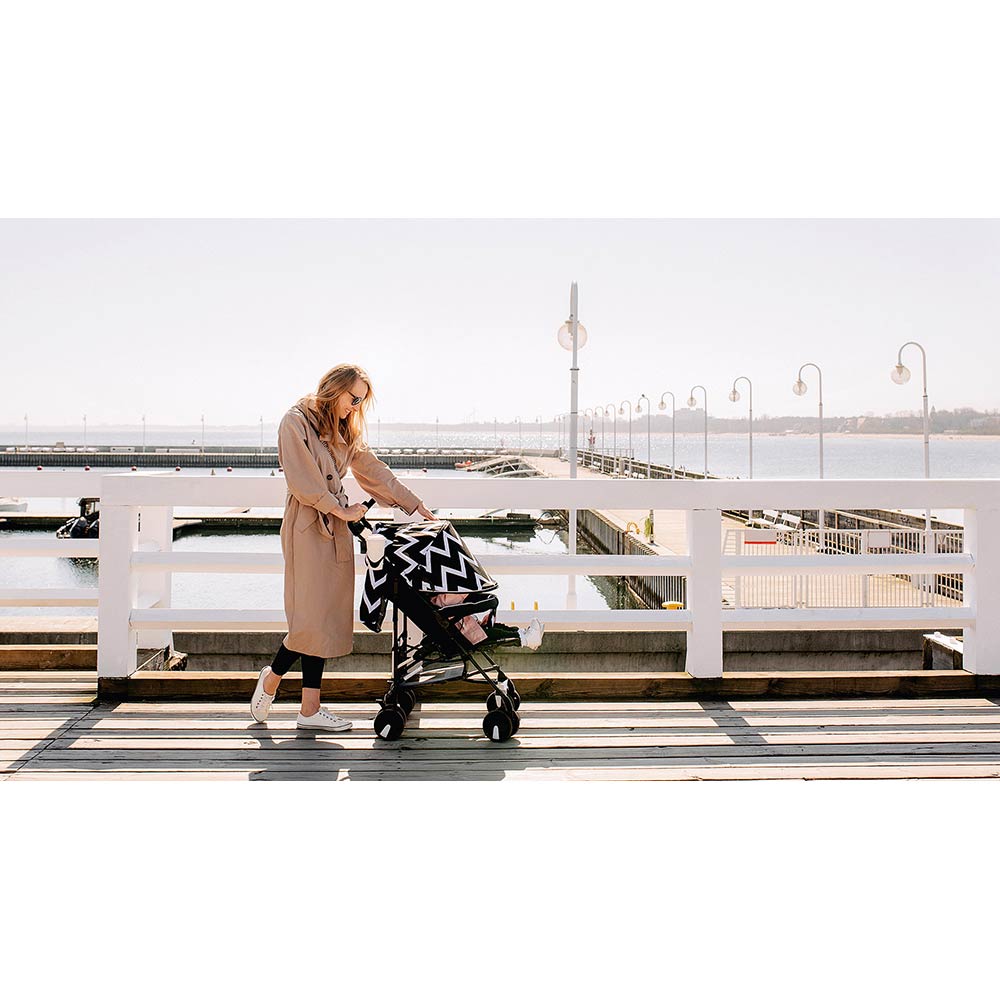 Прогулочная коляска Lionelo Elia Oslo (LO-ELIA OSLO BLACK/WHITE) Пол для мальчиков