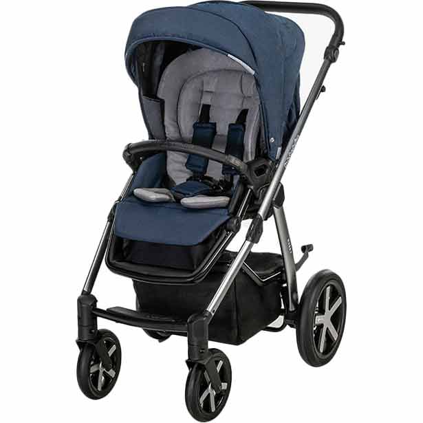 

Коляска универсальная 2 в 1 Baby Design HUSKY XL 203 NAVY (204869), Коляска HUSKY XL 203 NAVY