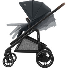 Коляска универсальная 2 в 1 MAXI-COSI Plaza Plus Essential Graphite (1919750110)