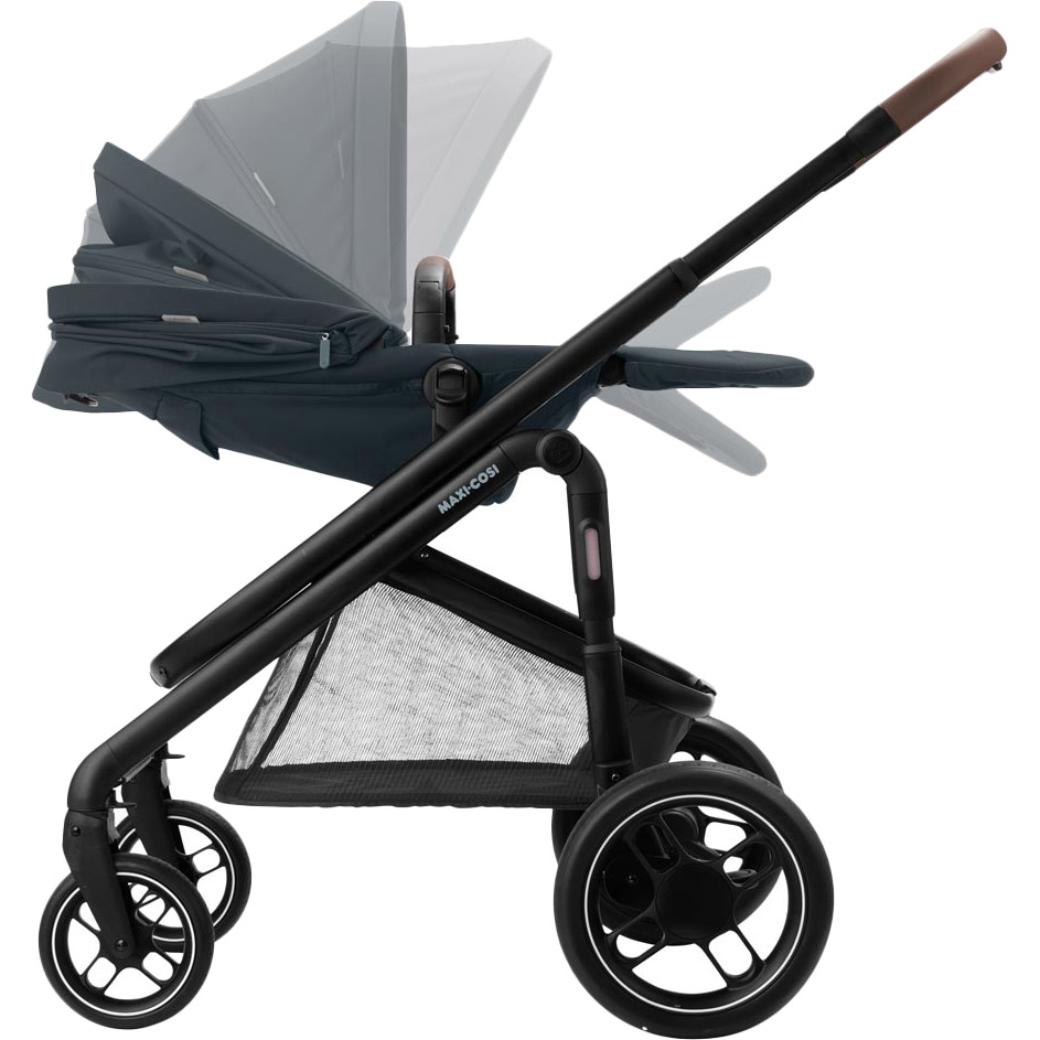 Фото Коляска универсальная 2 в 1 MAXI-COSI Plaza Plus Essential Graphite (1919750110)