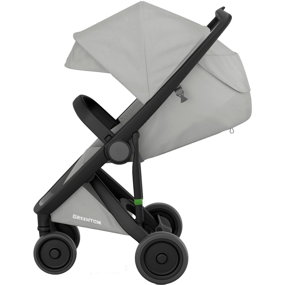 Прогулочная коляска Greentom Classic Grey-Black (8718858972210) Пол для девочек