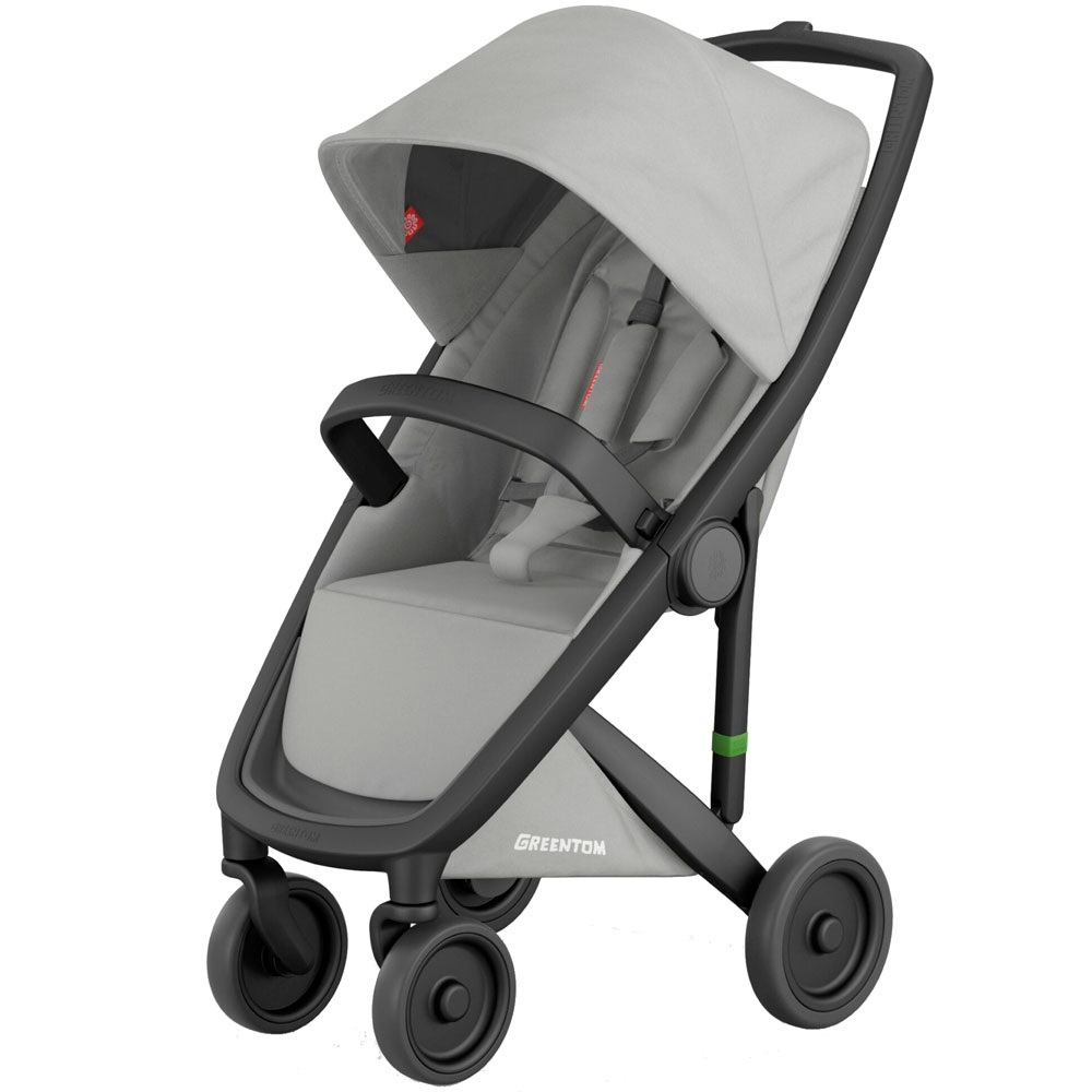 Прогулочная коляска Greentom Classic Grey-Black (8718858972210)