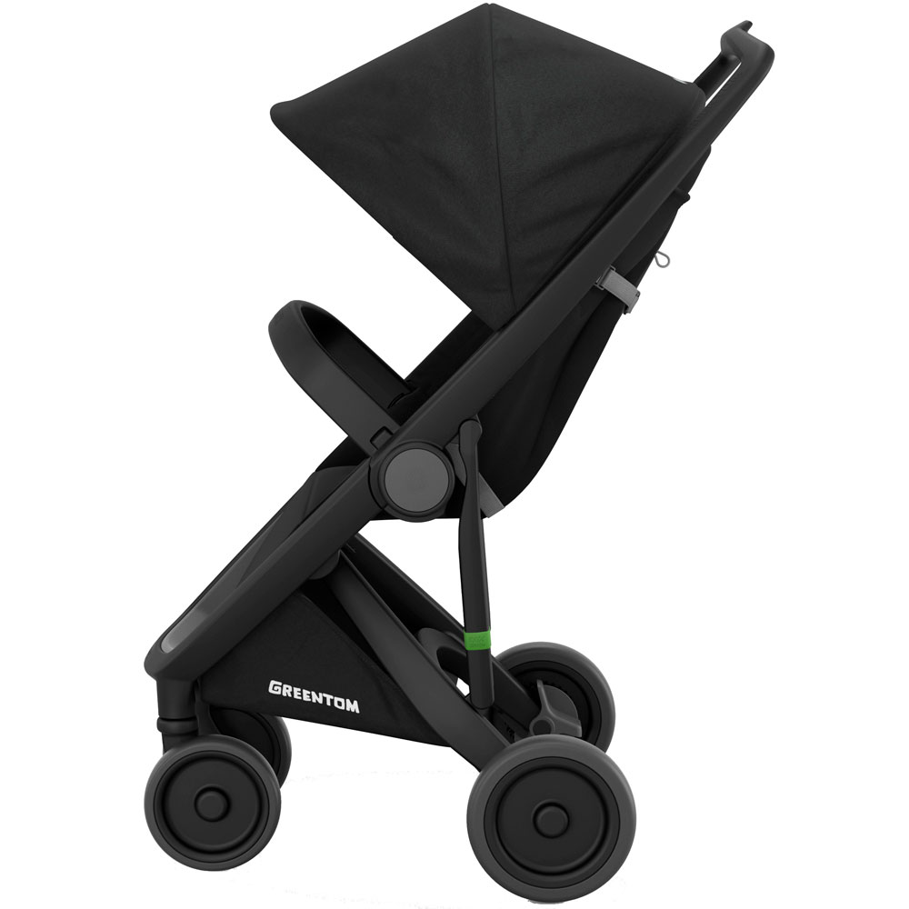 Внешний вид Прогулочная коляска Greentom Classic Black-Black (8718858972241)