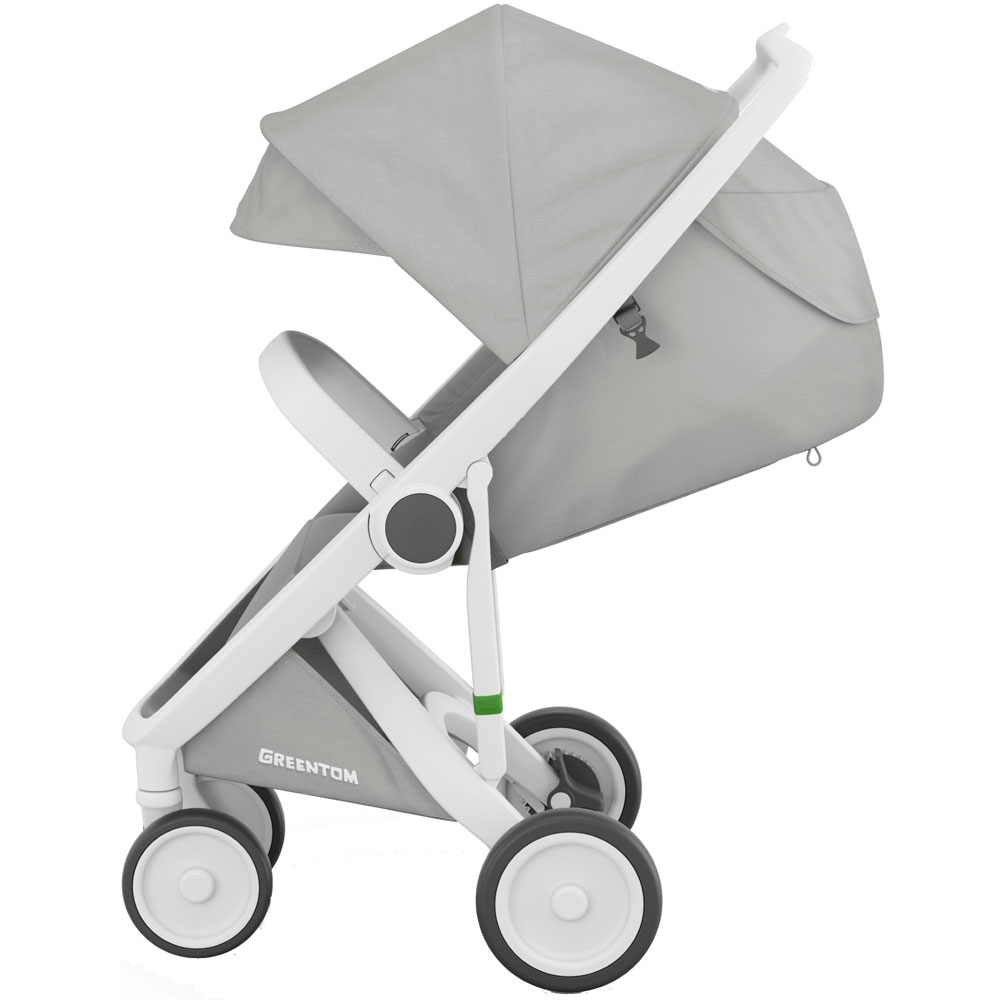 Прогулочная коляска Greentom Classic Grey-White (8718858972302) Пол для девочек