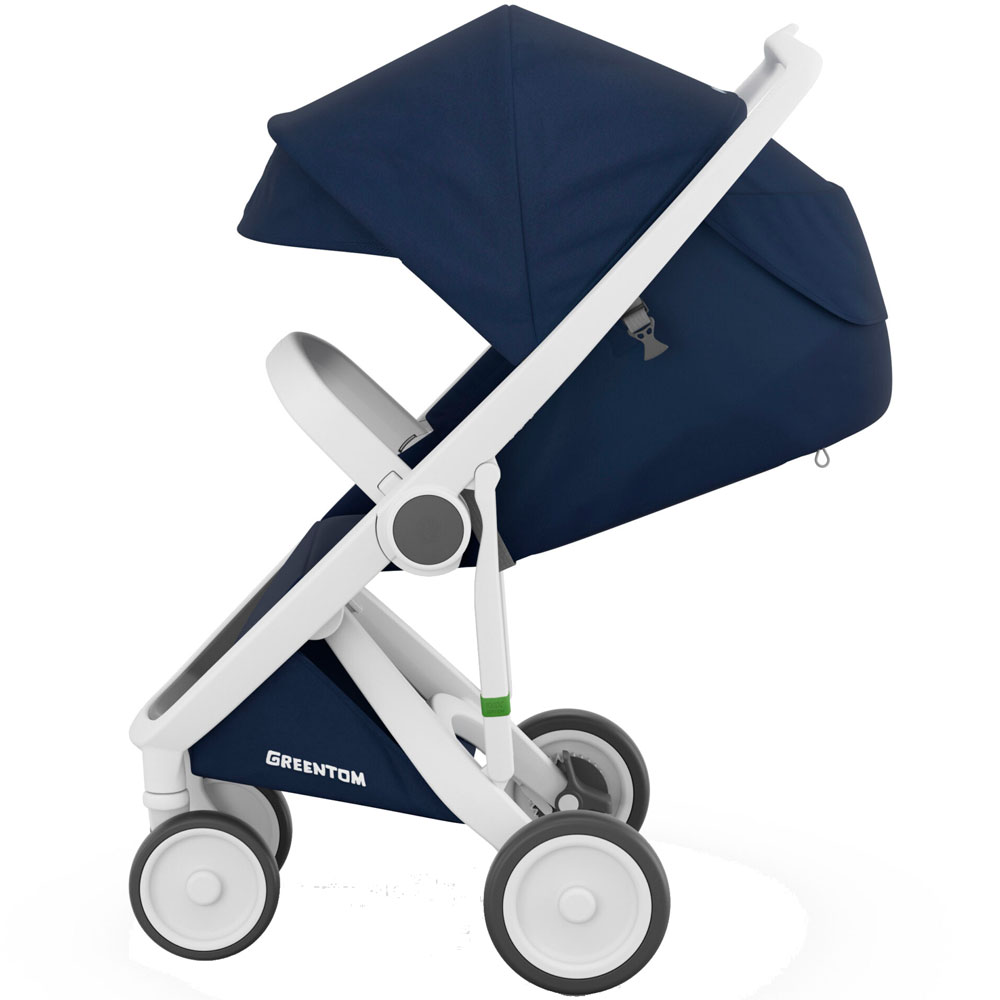 Прогулочная коляска Greentom Classic Blue-White (8718858972319) Тип прогулочная