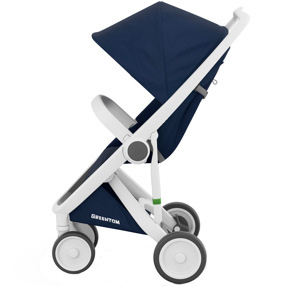 Прогулочная коляска Greentom Classic Blue-White (8718858972319) Пол для девочек