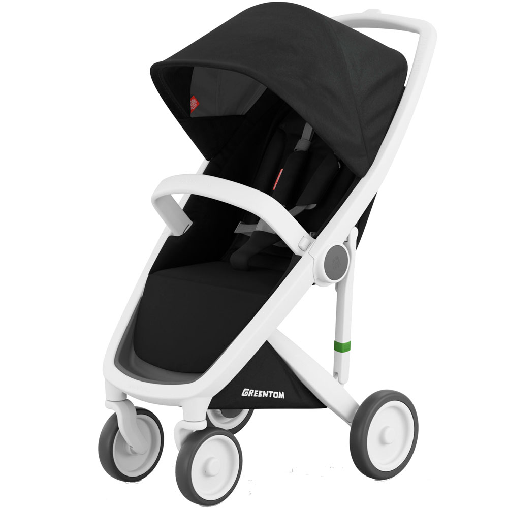 Прогулочная коляска Greentom Classic Black-White (8718858972340) Прогулочная коляска Greentom Classic Black-White (8718858972340)