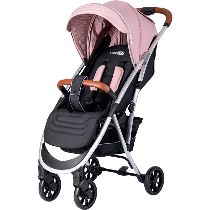 Коляска FREEON LUX Premium Dusty Pink-Black (44688)