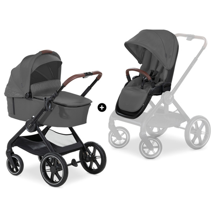 Візок універсальний 2 в 1 HAUCK Walk N Care Air Dark Grey (16548-5) Тип універсальна 2 в 1