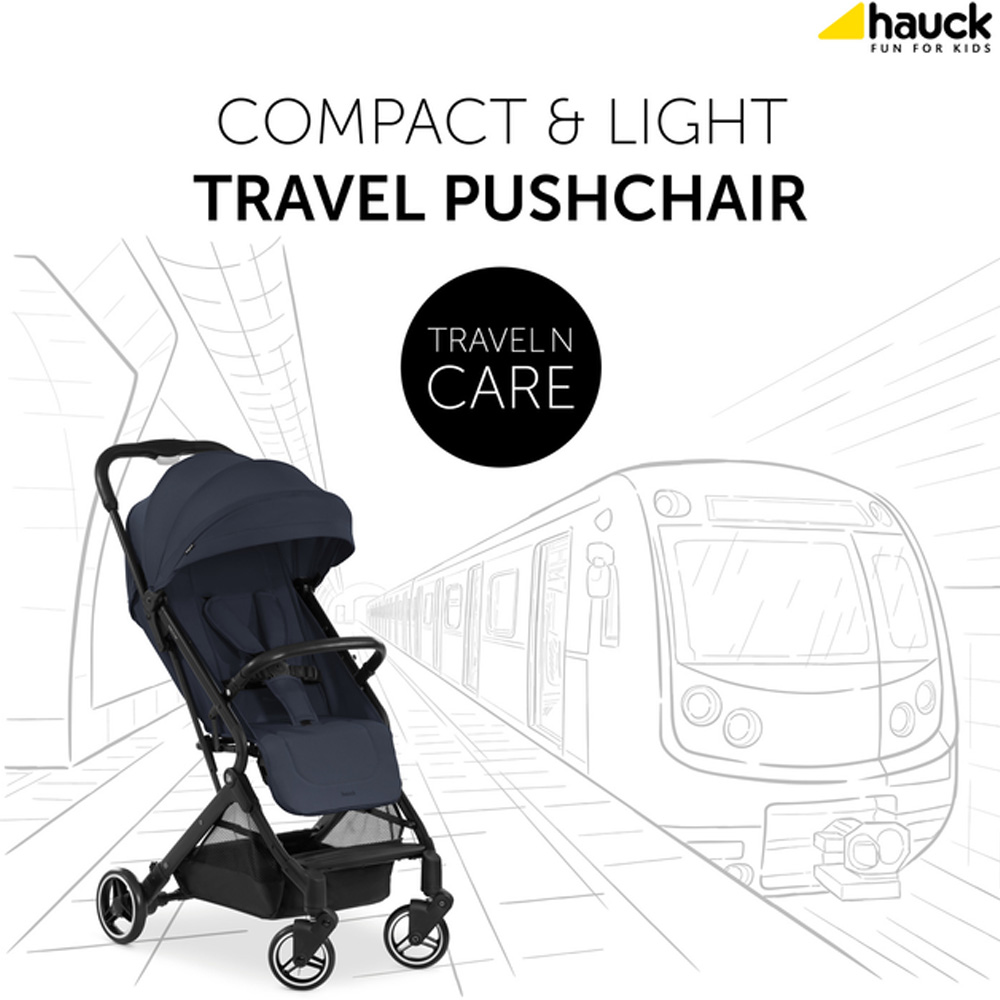 Зовнішній вигляд Візок прогулянковий HAUCK Travel N Care Dark Navy Blue (16016-9)