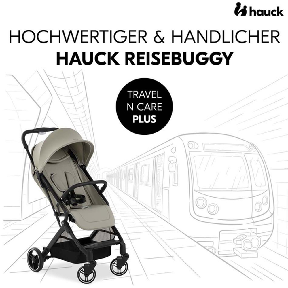 Заказать Коляска прогулочная HAUCK Travel N Care Plus Velvet Olive (16020-6)