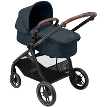 Коляска універсальна 2 в 1 MAXI-COSI ZELIA3 DUO Essential Black + Автокрісло CabrioFix i-Size (1930672110)