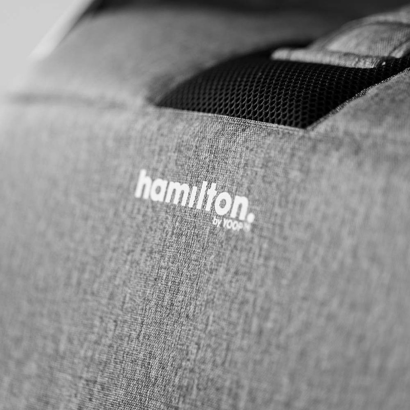 У Фокстрот Візок прогулянковий HAMILTON BY YOOP XL Dark Grey (65474)