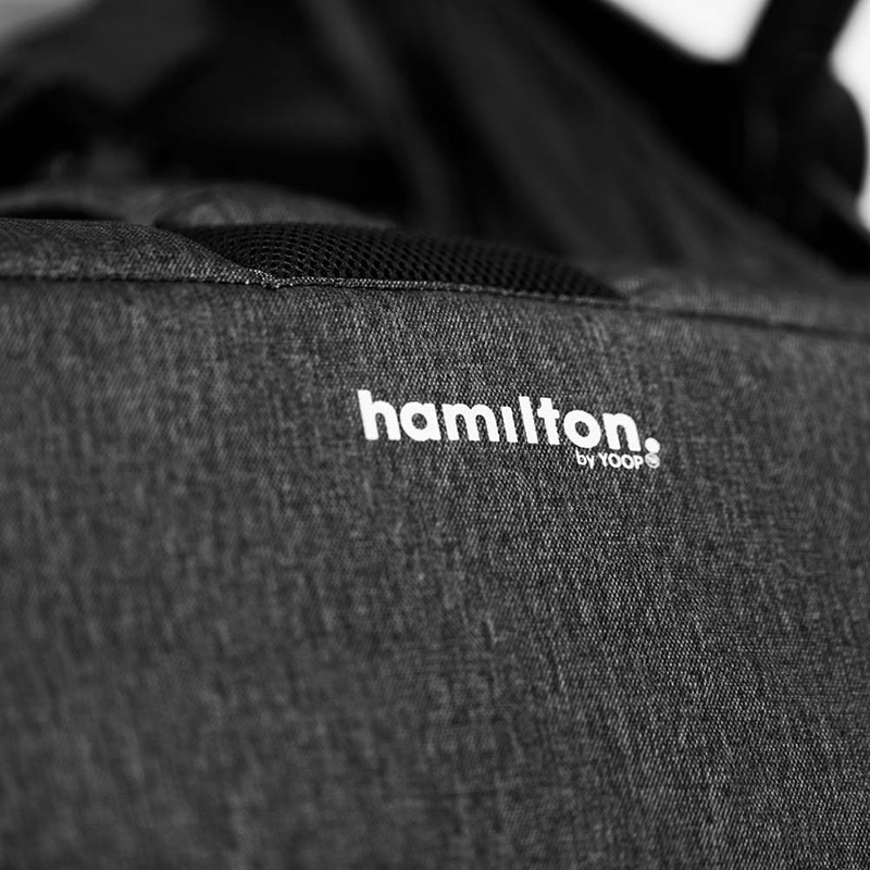 Зображення Візок прогулянковий HAMILTON BY YOOP XL Dark Grey (65474)