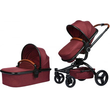 Дитяча коляска MIQILONG V baby X159 Dark red (X159-05)