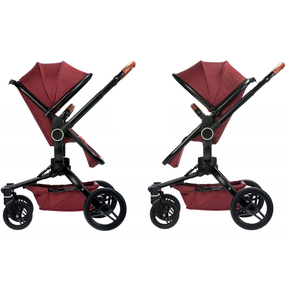 Дитяча коляска MIQILONG V baby X159 Dark red (X159-05) Пол для мальчиков