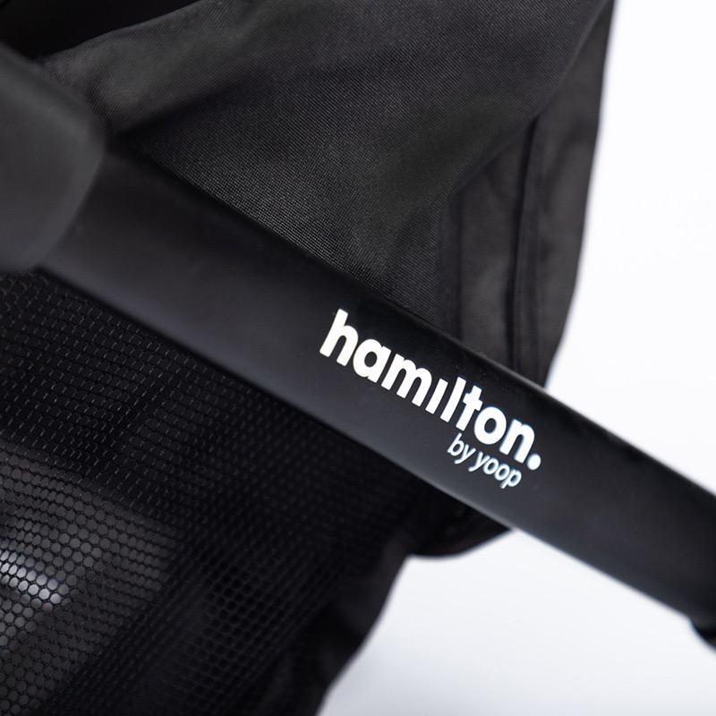 Візок прогулянковий HAMILTON BY YOOP T1 Dark Grey (65573) Кількість місць одномісна