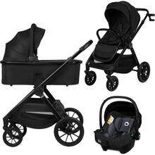 Коляска универсальная LIONELO 3 в 1 LAYLA 3IN1 BLACK ONYX (LO-LAYLA 3IN1 BLACK ONYX)