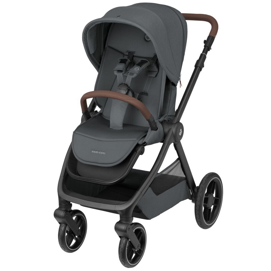 Коляска универсальная 2 в 1 MAXI-COSI Oxford+ Twillic Graphite (1978204110) Пол для девочек