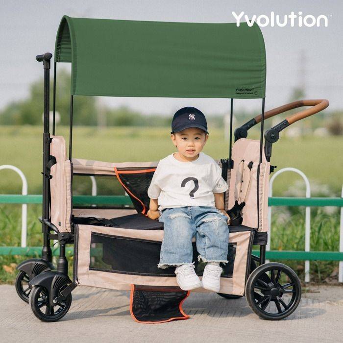 Заказать Коляска прогулочная YVOLUTION Stroller Wagon Green (YW01G1)