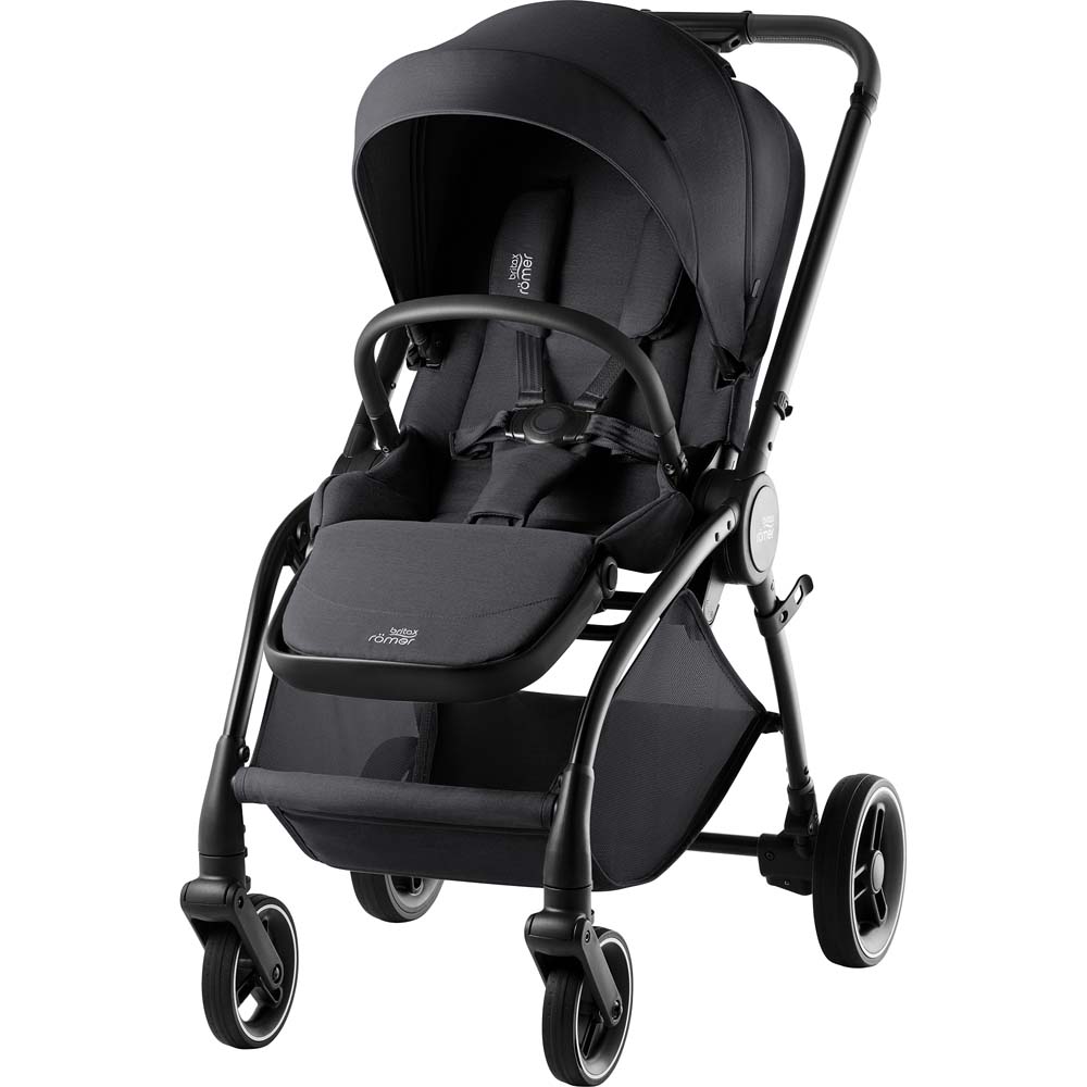 Коляска прогулочная BRITAX-ROMER Коляска RIO Carbon Black (2000041611) Коляска прогулочная BRITAX-ROMER Коляска RIO Carbon Black (2000041611)