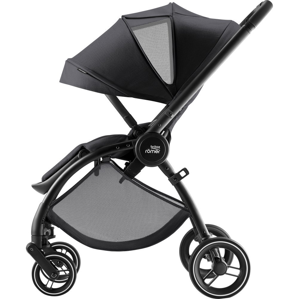 Коляска прогулочная BRITAX-ROMER Коляска RIO Carbon Black (2000041611) Количество мест одноместная