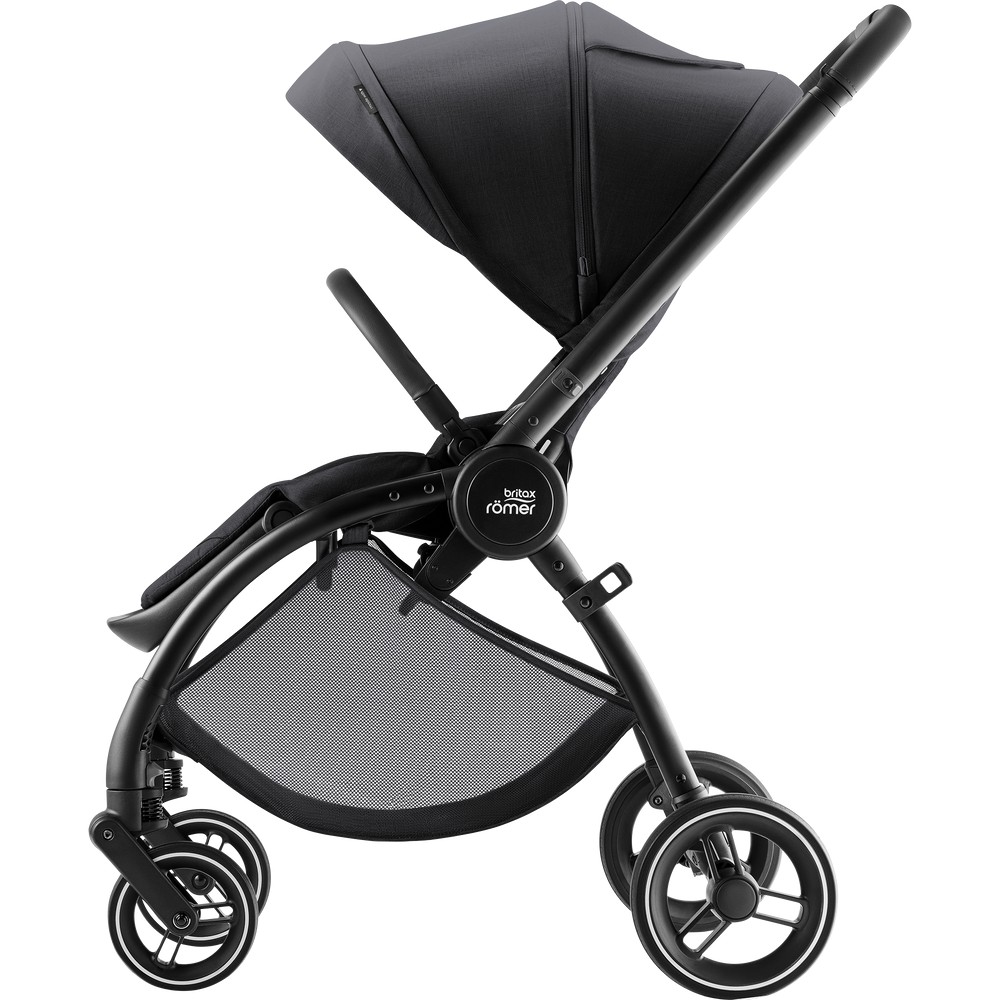 Коляска прогулочная BRITAX-ROMER Коляска RIO Carbon Black (2000041611) Пол для девочек