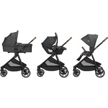 Коляска универсальная BEBE CONFORT LUVIA TRIO 3в1 Mineral Graphite (1994153210)