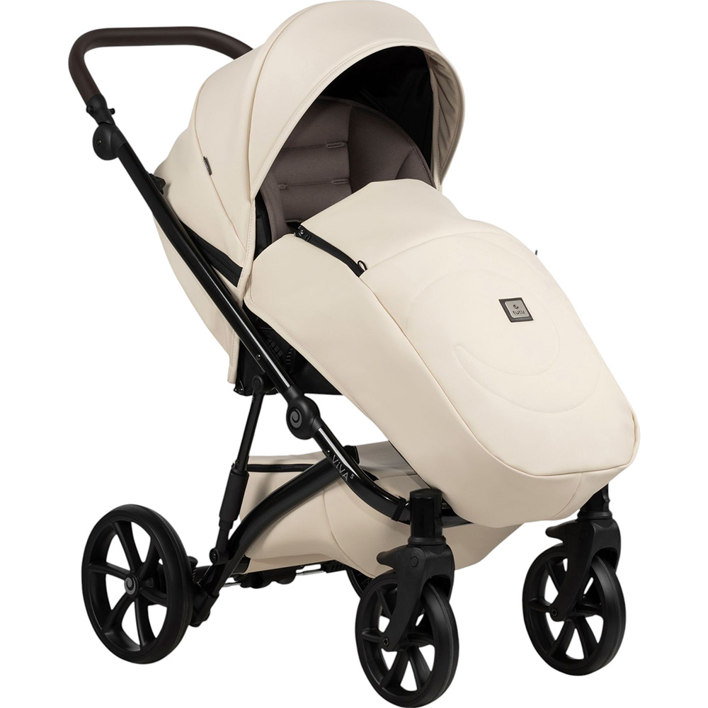 Коляска TUTIS VIVA5 Leather Vanilla (1452086) Пол для девочек