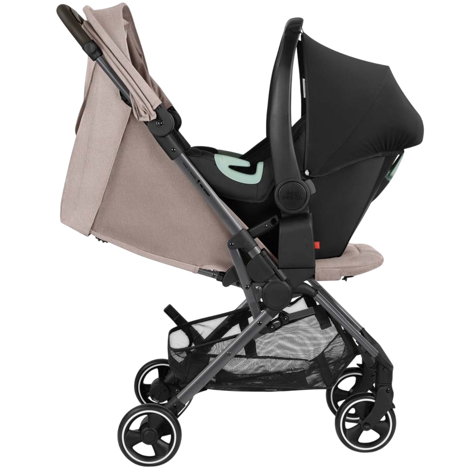 Коляска прогулочная ABC DESIGN Ping 3 Travel Camel (12004972520) Количество мест одноместная