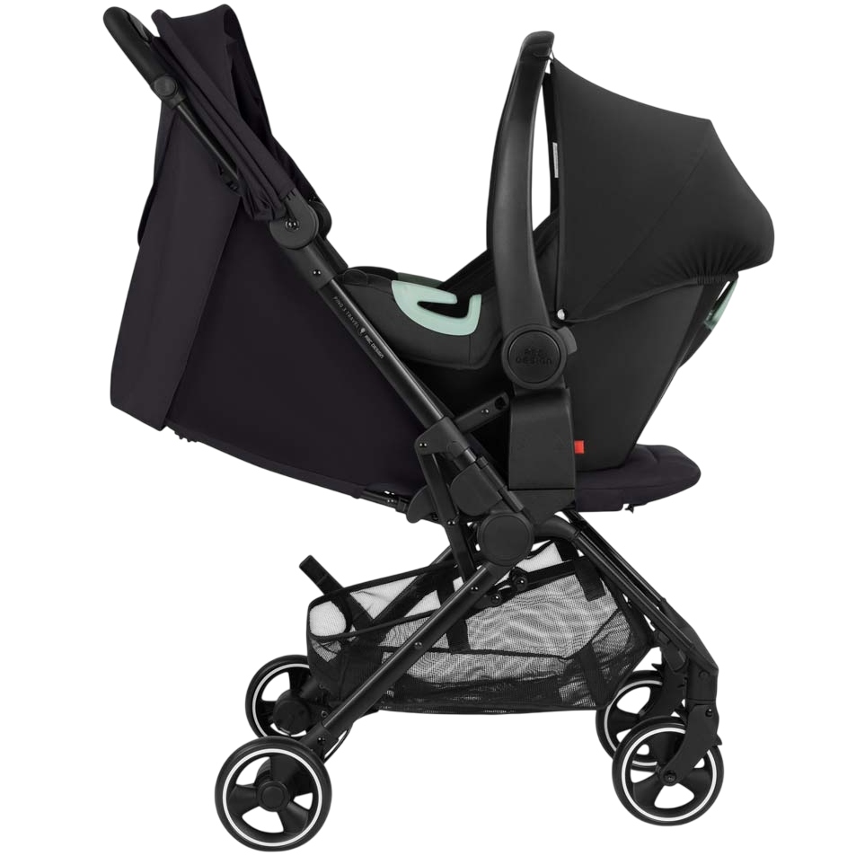 Коляска прогулочная ABC DESIGN Ping 3 Travel Coal (12004972517) Количество мест одноместная