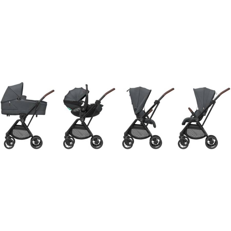 В Україні Коляска прогулянкова MAXI-COS Leona 2 Luxe Twillic Graphite (1204204110)