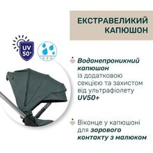 Коляска универсальная 2 в 1 CHICCO Bellagio Green (87136.33.01)
