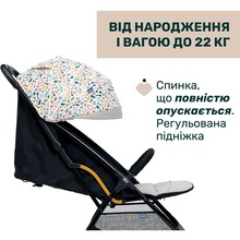 Прогулочная коляска CHICCO Glee Stroller Gray (87068.77)