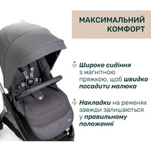 Коляска универсальная 2 в 1 CHICCO Bellagio Dark Gray (87136.45.01)