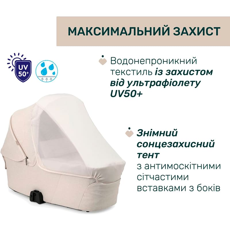 Обзор Коляска универсальная 2 в 1 CHICCO Bellagio Beige (87136.50.01)