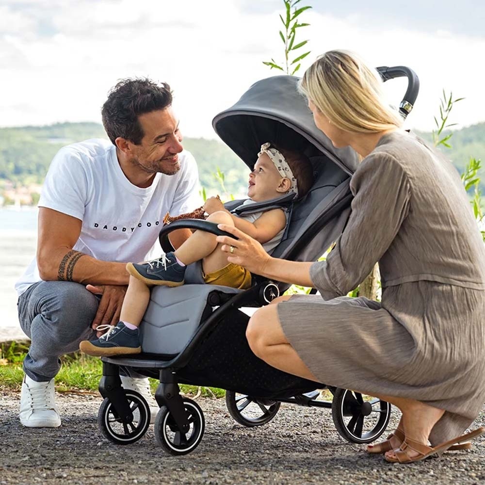 Прогулочная коляска STORCHENMUEHLE Niko Asphalt (120-314-306) Количество мест одноместная