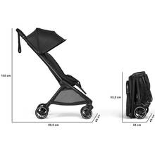 Прогулочная коляска BUMPRIDER Connect mini Italian Plum (51284-56)