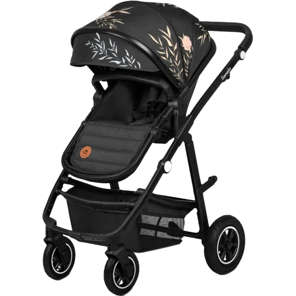 Заказать Коляска универсальная LIONELO AMBER 3 LOVIN 3 в 1 Black (LO-AMBER 3 LOVIN)