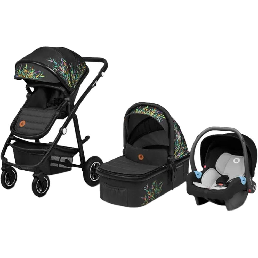 Фото 17 Коляска универсальная LIONELO AMBER 3 DREAMIN 3 в 1 Black (LO-AMBER 3 DREAMIN)