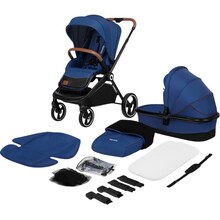 Візок універсальний 2 в 1 LIONELO MIKA BLUE NAVY (LO-MIKA 2IN1 BLUE NAVY)