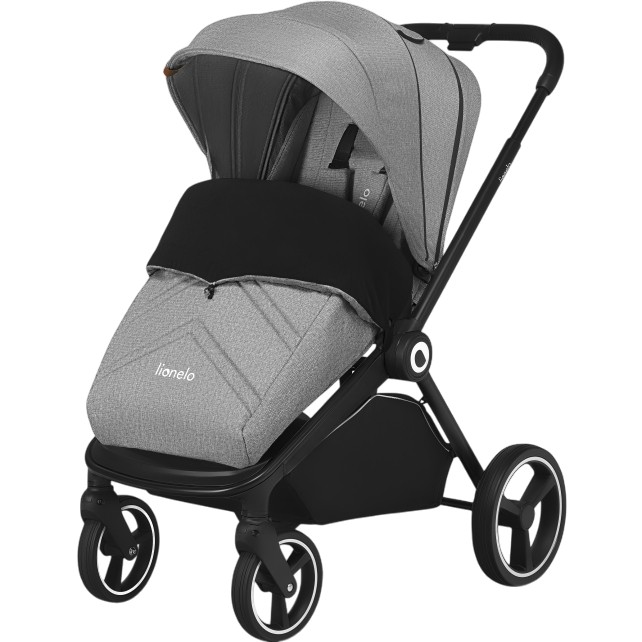 Фото Коляска универсальная 2 в 1 LIONELO MIKA GREY STONE (LO-MIKA 2IN1 GREY STONE)