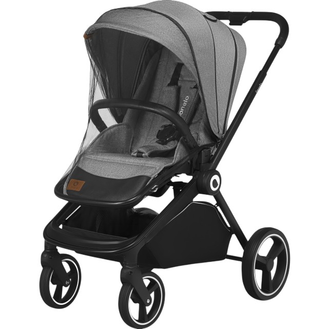 Изображение Коляска универсальная 2 в 1 LIONELO MIKA GREY STONE (LO-MIKA 2IN1 GREY STONE)