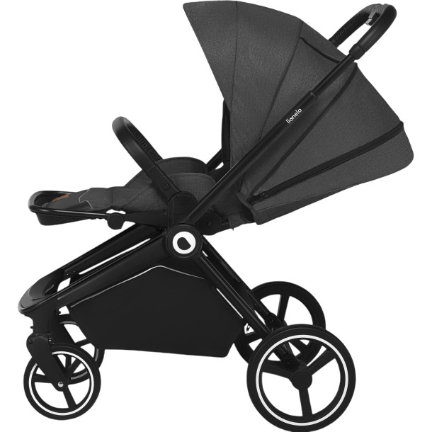 Коляска универсальная 2 в 1 LIONELO MIKA GREY GRAPHITE (LO-MIKA 2IN1 GREY GRAPHITE) Количество мест одноместная