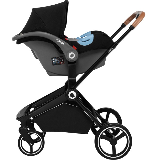 Візок універсальний 3 в 1 LIONELO MIKA BLUE NAVY (LO-MIKA 3IN1 BLUE NAVY) Стать для дівчаток