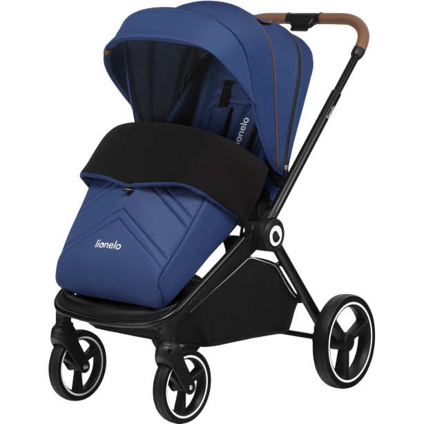 Зовнішній вигляд Візок універсальний 3 в 1 LIONELO MIKA BLUE NAVY (LO-MIKA 3IN1 BLUE NAVY)