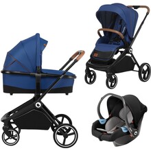 Візок універсальний 3 в 1 LIONELO MIKA BLUE NAVY (LO-MIKA 3IN1 BLUE NAVY)